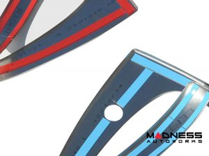 smart 451 Door Handle Trim Cover Kit - Chrome